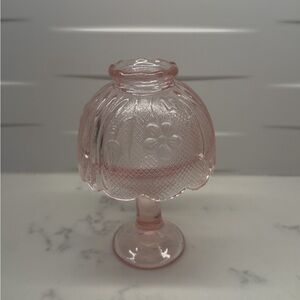 Pink Glass fairy lamp